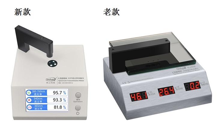 新老款LS108H光學(xué)透過(guò)率測(cè)量?jī)x